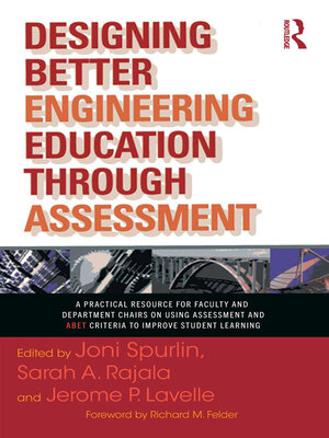 cover image of Designing Better Engineering Education Through Assessment